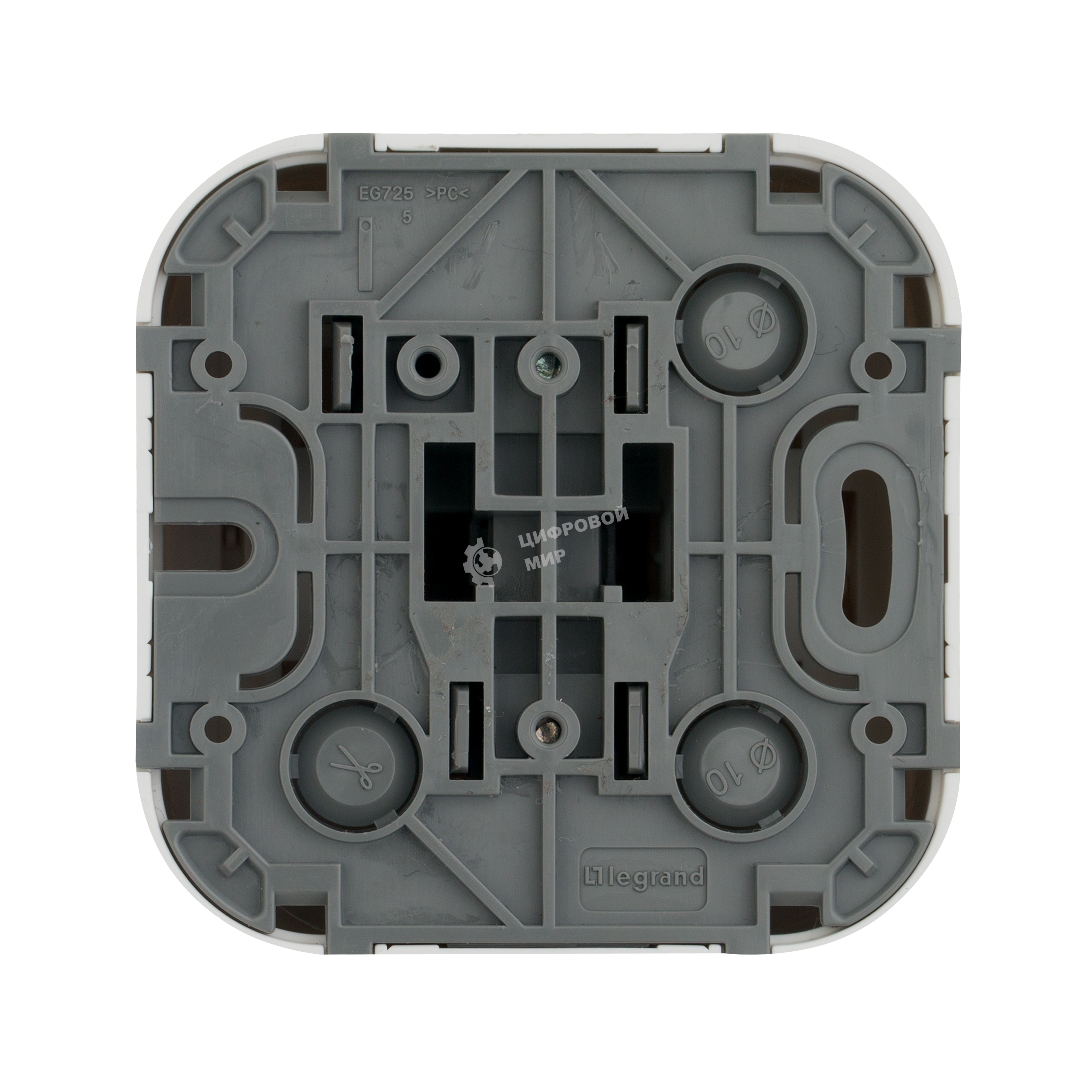 Переключатель 10A одноклавишный (белый) Legrand 782204