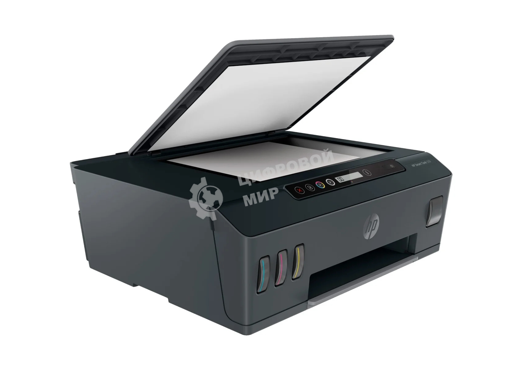 МФУ струйное HP Smart Tank 500 (4SR29A), A4, цветной, печ. до 22 стр/мин. (ч/б) до 16 стр/мин. (цвет), скан. до 8 стр/мин. (ч/б) 4 стр/мин. (цвет), 1200x1200dpi, USB