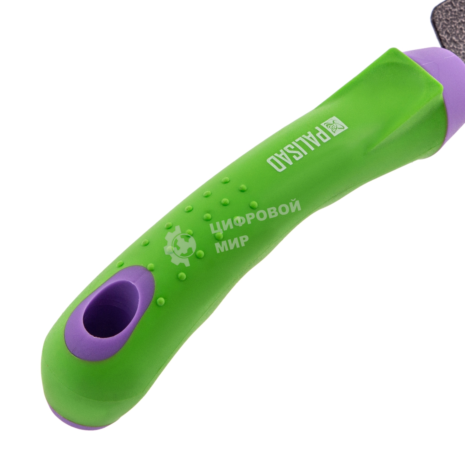 Совок посадочный узкий Palisad ERA 65х300 мм, стальной, обрезиненная эргономичная рукоятка