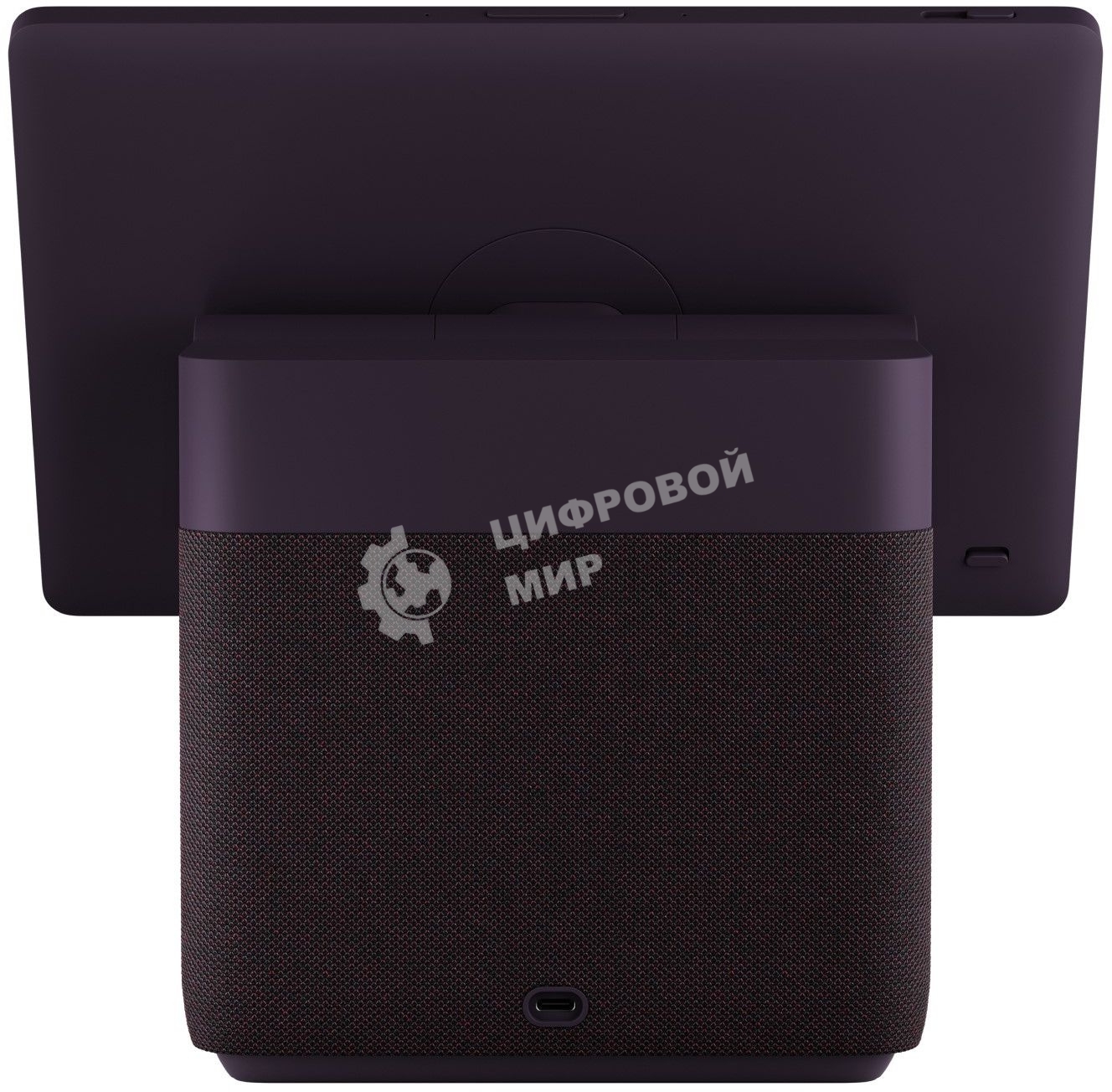 Умная колонка Яндекс Станция Дуо Макс, Zigbee, с дисплеем, 60Вт, с голосовым ассистентом Алиса на YaGPT, красный (YNDX-00055RED)