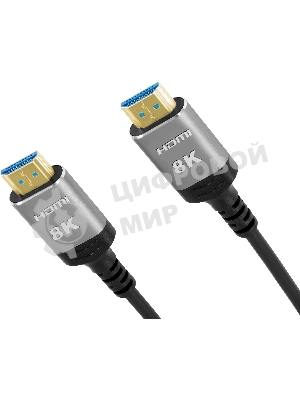 Кабель аудио-видео Digma HDMI (m)/HDMI (m) 10м. позолоч.конт. черный (HDMI-AOC2.1-10)