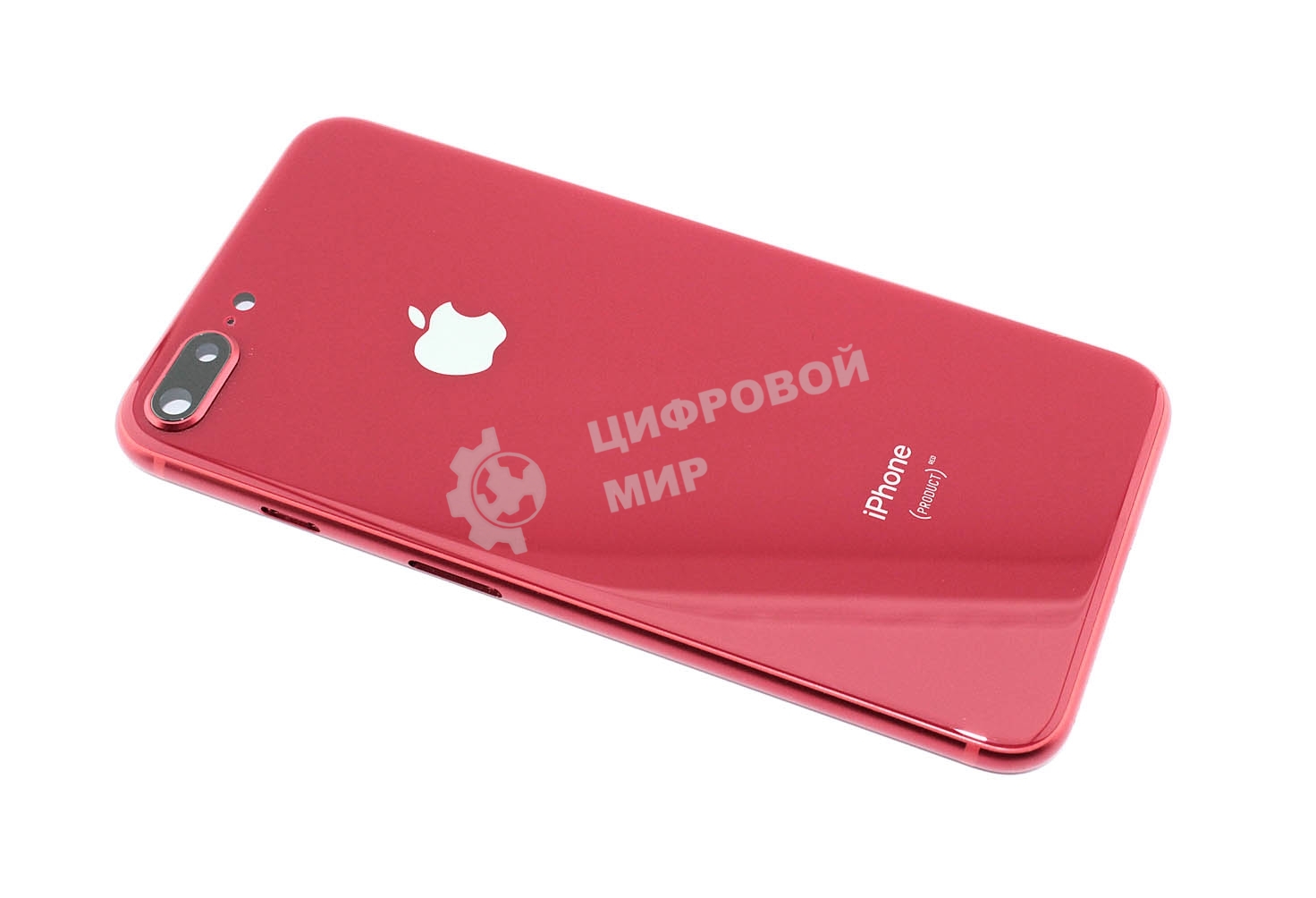 Задняя крышка (корпус) в сборе с рамкой для Apple iPhone 8 Plus красный
