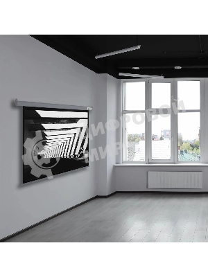 Экран Cactus 175x280 см SIlverMotoExpert CS-PSSME-280X175-DG 16:10 настенно-потолочный рулонный темно-серый (моторизованный привод)