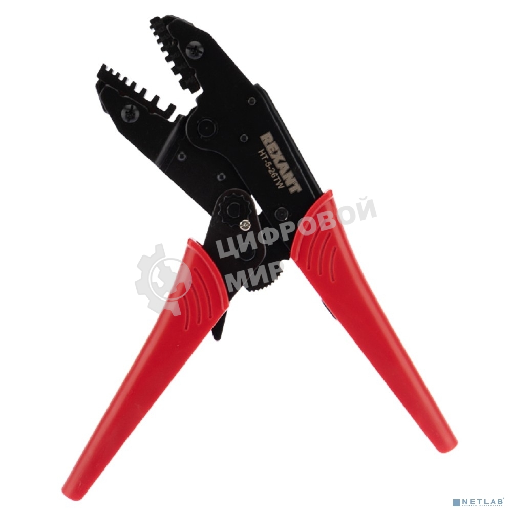 Кримпер для обжима Rexant двойных штыревых наконечников 2x(0.5-6.0) мм² (HT-5-26TW)