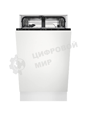 Встраиваемая посудомоечная машина Electrolux EEA22100L, черный, 44.6 см, 9 компл., 47 дБ, класс A+++