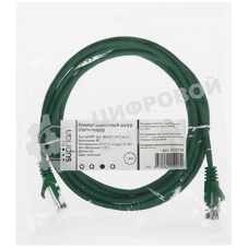 Патч-корд Suprlan 10-0169 UTP RJ-45 вил.-вилка RJ-45 Cat.6 3м серый LSZH