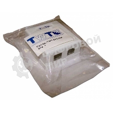 Модуль TWT (TWT-SA2-WH) Настенная коробка 2 порт. для Keystone