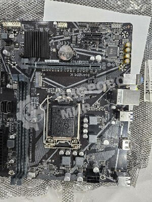 (Из ремонта, рабочий, гарантия 14 дней, OEM) Материнская плата Gigabyte H410M K 2.0, LGA 1200, Intel Q470, 2xDDR4, 2xSATA, 1xM.2, 1xPCIe 3.0 x16, 1xPCIe x1, 1xHDMI, 1x 1Gb LAN, 2xUSB-A 3.2 Gen 1, 4xUSB-A 2.0, 3x3.5 мм, 7.1, mATX