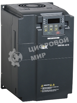 Преобразователь частоты CONTROL-A310 380В 3ф 5.5-7.5кВт 13-17А ИЭК CNT-A310D33V055-075TEZ