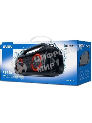 Мобильные колонки SVEN PS-390 2.0 черный