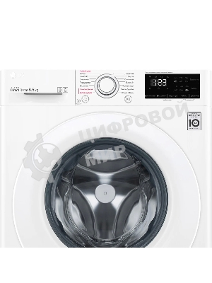 Стиральная машина LG F2V3GS3W белый, загрузка фронтальная 8,5 кг, 1200 об/мин., класс: А