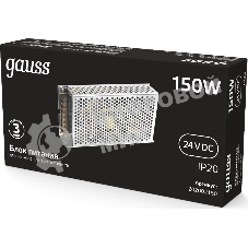 Блок питания Gauss 202002150 встраив. для лен.светод. черный