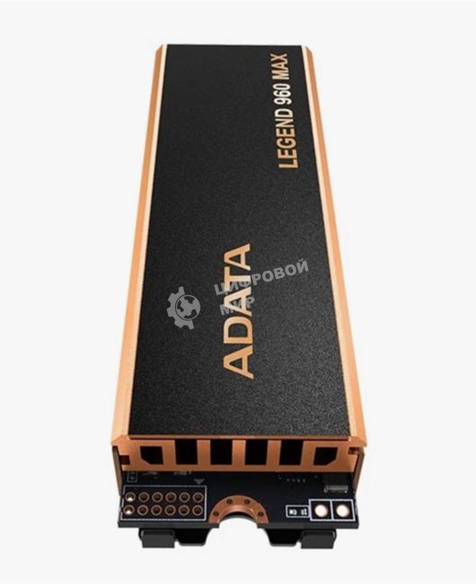 Накопитель SSD ADATA LEGEND 960 MAX, 4Tb, M.2 2280, PCIe 4.0 x4, NVMe, R/W 7400/6800, с радиатором