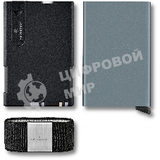 Швейцарская карта Victorinox Smart Card Wallet Sharp (0.7250.36) серый коробка подарочная