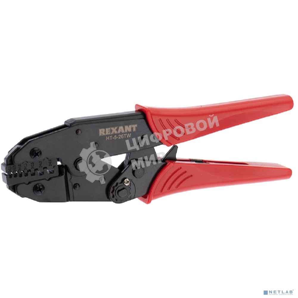 Кримпер для обжима Rexant двойных штыревых наконечников 2x(0.5-6.0) мм² (HT-5-26TW)