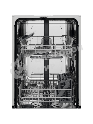 Встраиваемая посудомоечная машина Electrolux EEA22100L, черный, 44.6 см, 9 компл., 47 дБ, класс A+++