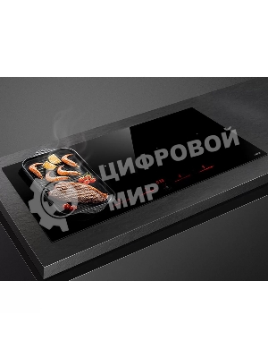 Индукционная варочная панель Elica, 87см, две Bridge zone, сенсорное управление, 9 уровней мощности, Booster, индикатор остаточного тепла, распознование посуды, пауза, подогрев, таймер, черный