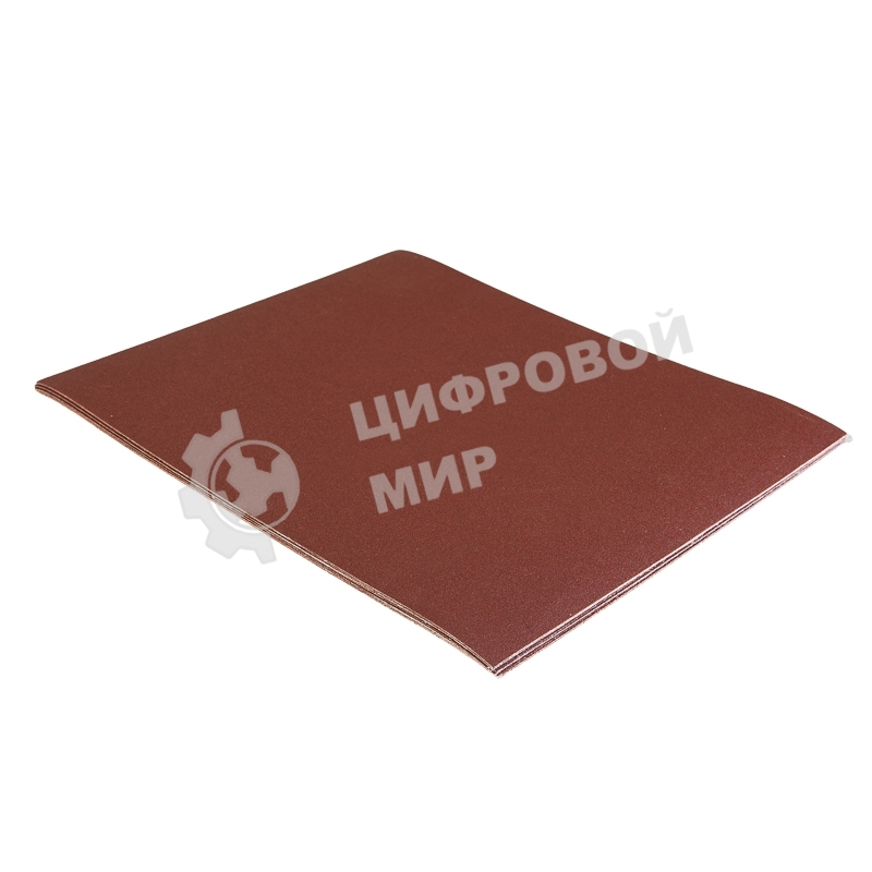 Шкурки шлифовальные Kranz в листах на тканевой основе, водостойкие 230х280мм, Р180 (10 шт/уп)