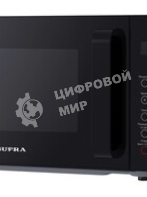 Микроволновая печь SUPRA 20SBG27 черный, 20 л, 700 Вт, переключатели - сенсор