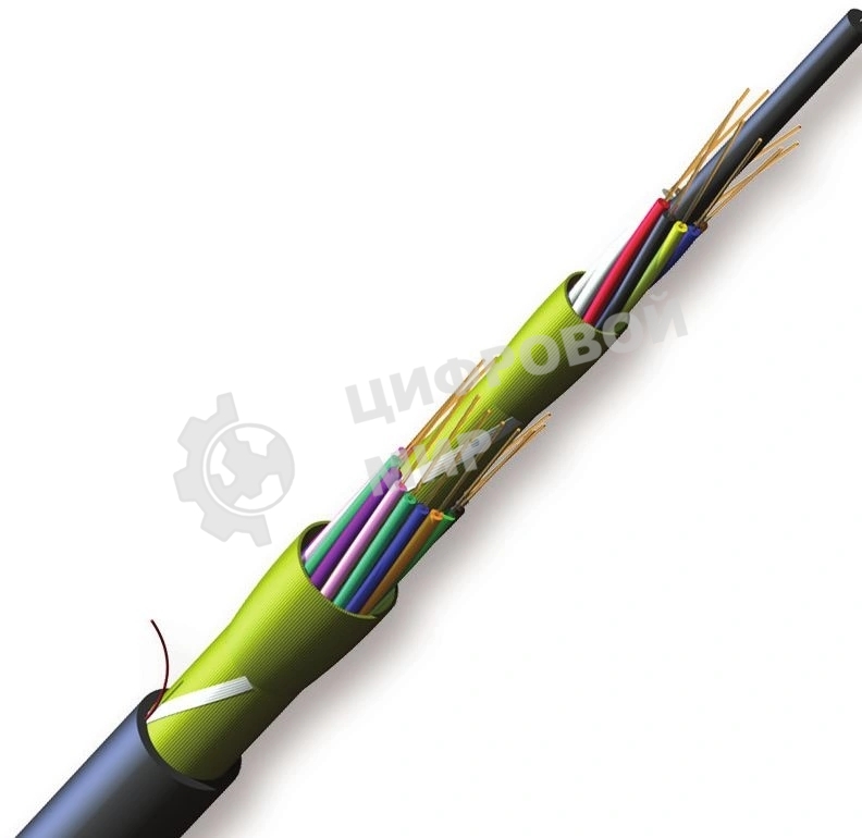 Кабель магистральный Corning 024T8X-32188E2G 24x 50/125 OM4 внутренний LSZH 1м аквамарин (A)
