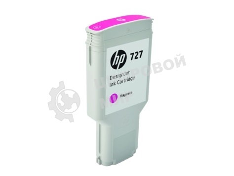 Картридж струйный HP 727 F9J77A пурпурный для HP DJ T1500/T1530/T2500/T2530/T920/T930 (300мл)