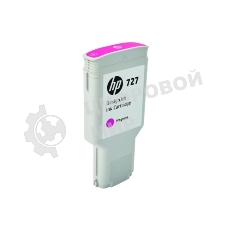 Картридж струйный HP 727 F9J77A пурпурный для HP DJ T1500/T1530/T2500/T2530/T920/T930 (300мл)