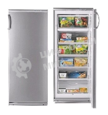 Морозильная камера Atlant M-7184-080, серебристый, 240л, 6 ящиков