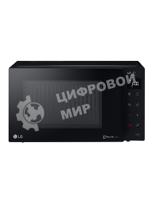 Микроволновая печь LG MW23R35GIB инвертор, черный, 23 л, 1000 Вт, переключатели - сенсор