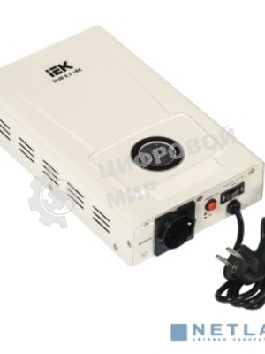 Стабилизатор напряжения настенный SLIM 0,5кВА IEK IVS22-1-D05-09