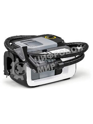 Пылесос моющий Karcher SE 3 черный/белый, 200/500 Вт, уборка сухая/влажная, пылесборник контейнер 2.9 л