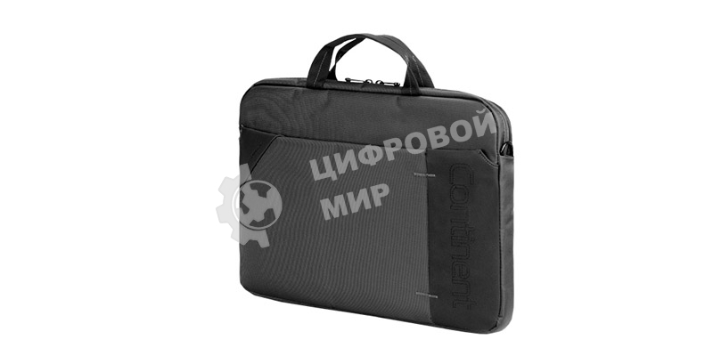 Сумка для ноутбука Сумка Continent CC-205 GA(нейлон, серый, 15,6'')
