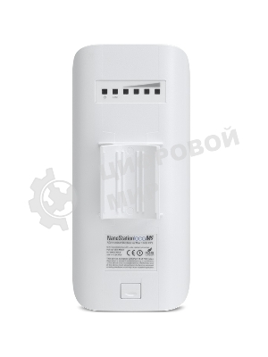 Точка доступа Ubiquiti LocoM2(EU) Wi-Fi и AirMAX. 802.11g/n, интегрированная антенна 8 дБ (45°*45°),10/100 RJ45 Ethernet