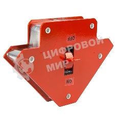 Магнитный угольник-держатель для сварки Rexant, отключаемый на 3 угла, усилие 11,3 кг