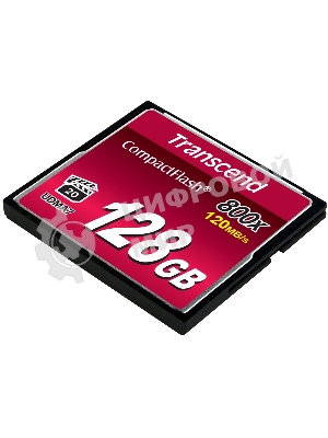 Флеш карта CF 128Gb, Transcend Ultra Speed 800X