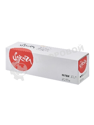 Картридж Sakura 067BK (5102C002) для Canon, черный, 1400 к.