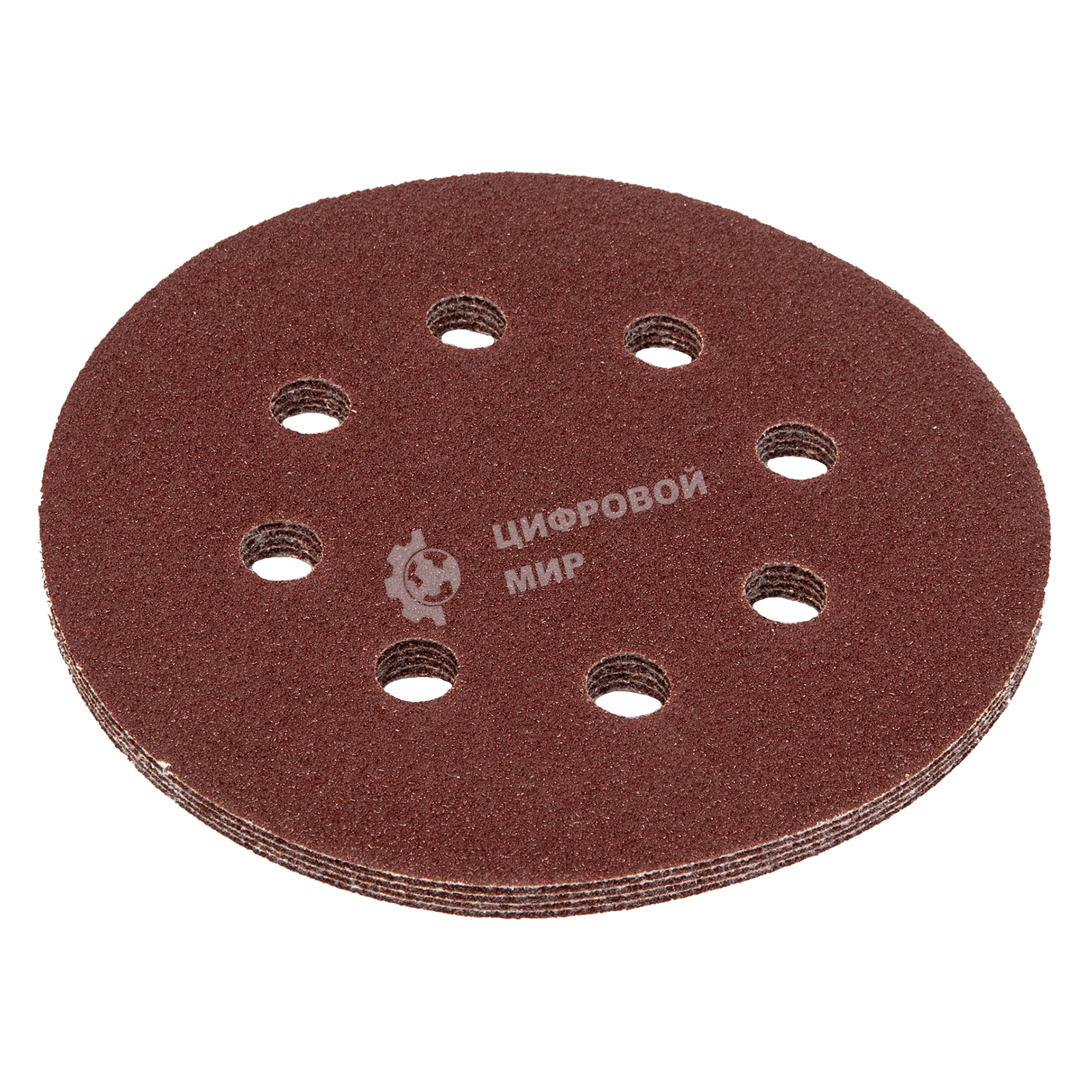Круг абразивный Matrix на ворсовой подложке под 