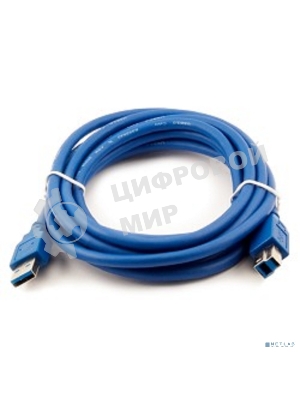 Кабель соединительный VCOM VUS7070-1.8M USB3.0 Am/Bm 1,8m (VUS7070-1.8M)