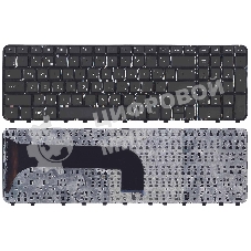 Клавиатура для ноутбука HP Pavilion M6-1000 Envy M6-1100 M6-1200 черная с рамкой