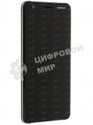 Дисплей для Nokia 3.1 черный