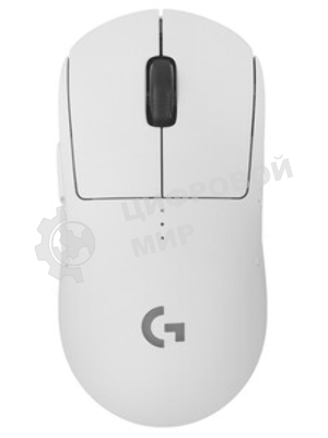 Мышь беспроводная Logitech G PRO 2 LIGHTSPEED белый, 32000 dpi, радиоканал, USB, кнопки - 8