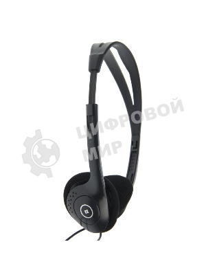 Проводные наушники Defender Aura 101 черный, накладные, Jack 3.5 мм