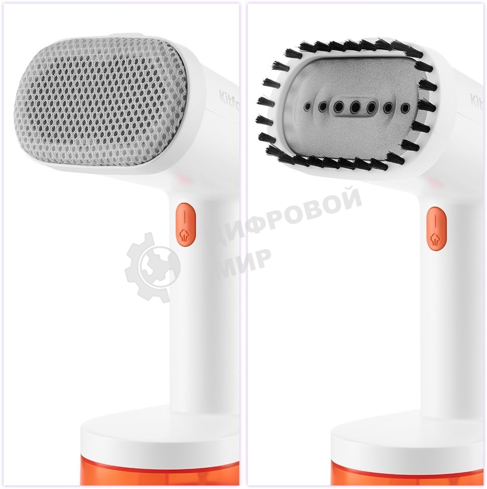 Отпариватель Kitfort КТ-984-4 оранжевый, 1600 Вт, 28 г/мин, 0,25 л