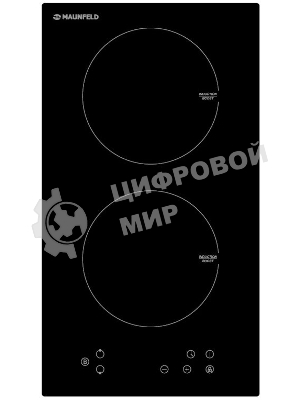 Индукционная варочная панель Maunfeld EVI.292-BK, конфорок: 2 шт., стеклокерамика, независимая, черный