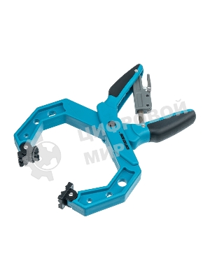 Струбцина Gross 20805 клещеобразная пластиковый корпус храповый механизм жесткой фиксации 4''/100м