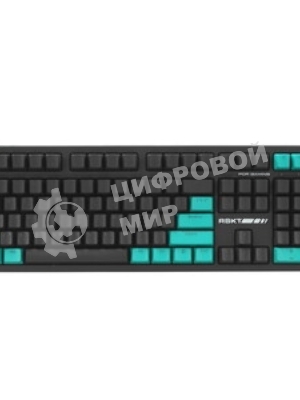 Клавиатура Raskat KM002 проводная, USB Type-A, зелёный