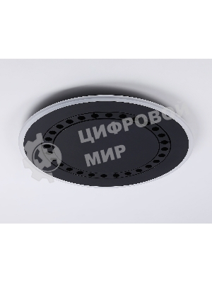 Светильник Ambrella light FL51407 BK черный 3000K/4200K/6400K 56W D485*40 (ПДУ ИК)