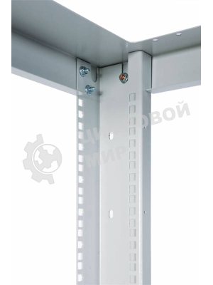 Стойка двухрамная ЦМО СТК-С-42.2.750 42U 560 мм X 1035 мм направл. закл. гайки 400 кг серый