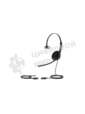 Гарнитура проводная YEALINK YHS34 Lite Mono Моно, Проводная, HD звук, QD, RJ9, шт