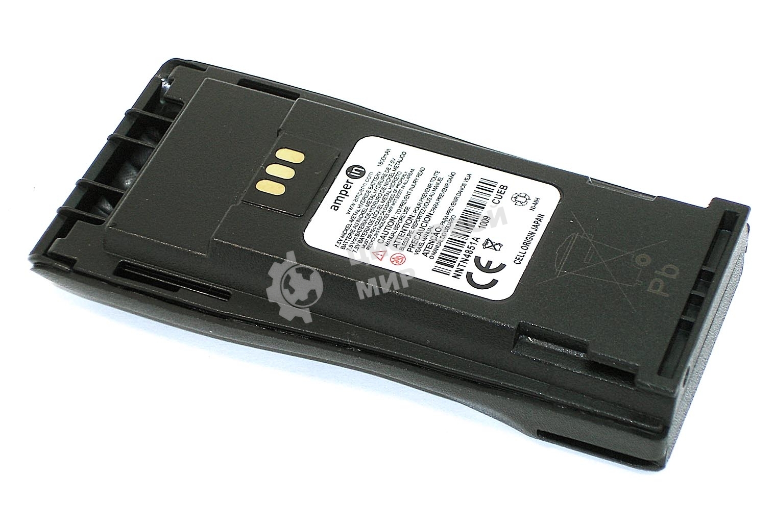 Аккумулятор Amperin для Motorola CP серии DP1400 EP450 GP3188 (NNTN4496) Ni-MH 1800 mAh 7.5V
