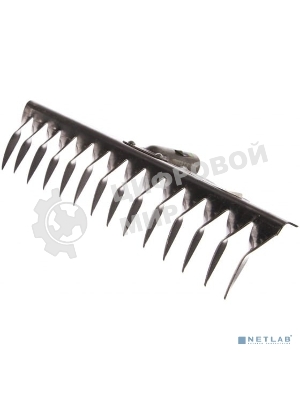 Грабли 14-зубые витые Сибртех, 340 мм, нерж. сталь, без черенка